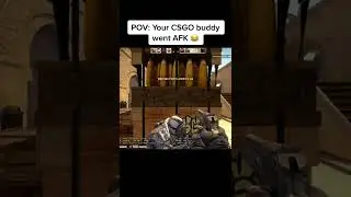 Dude is vibing😅#csgo #csgoclips #csgofunny