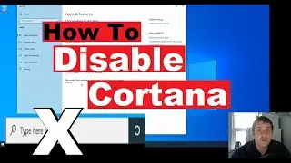 Disable Cortana in windows 10