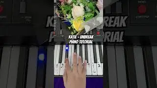 KATIE - Unbreak Piano Tutorial #notpianika #notangka #pianotutorial #katie