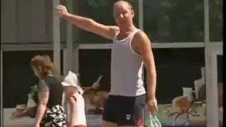 Пьяные русские туристы на отдыхе
