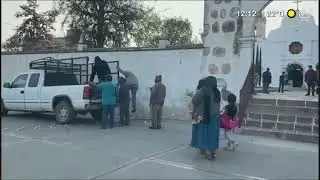 Recuento de daños trans el incendio en San Lucas Quiaviní