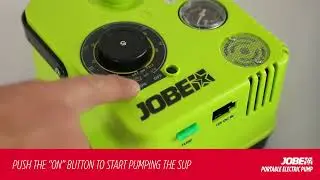 Як застосовусати портативний електричний насос Jobe