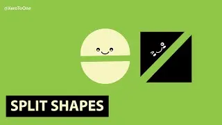 how to use knife tool in illustrator [how to split shapes in Illustrator]