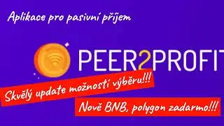 Peer2profit - skvělý update možností výběru