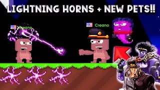 JOJO HAT IN GROWTOPIA!!?? + LIGHTNING HORNS!! (PAW DAY 5 - 2022) | Growtopia