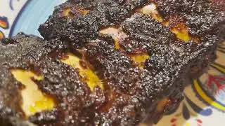 Jack Daniel's Tennessee Honey Baby Back Ribs - Ninja Foodi Grill - Air Fry - Short Review