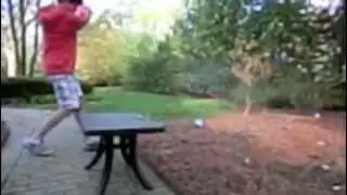 Slow Motion: Bottle Smash