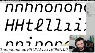 Making a mono! Part 3: Name Mono Black Italic, lowercase g, i, l, j, k, r, s