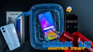 Samsung A05 Water Test 💦💧| Galaxy A05 Durability Test 💦