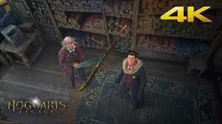 Hogwarts Legacy Getting New Wand 4K Scene