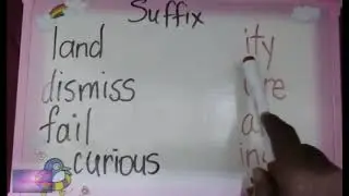 What is a suffix?