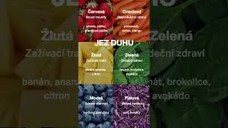 Říkat ať jíš ovoce nebo zeleninu - to bychom se opakovali. 👀