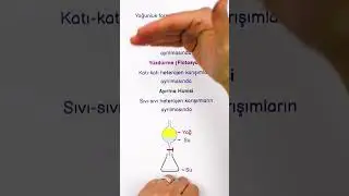 YOĞUNLUK FARKIYLA KARIŞIMLARIN AYRILMASI