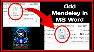 How To Link Mendeley With MS Word