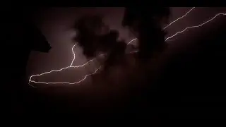 Light rain and thunder, for realxing / sleeping