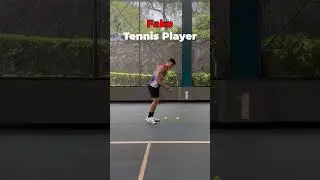How to spot a Real tennis player 👀 🎾