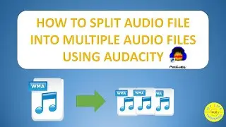 How To Split Audio File Into Multiple Files using Audacity