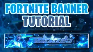 Fortnite Banner Tutorial - Photoshop/Cinema4D (2020 FREE DOWNLOAD)