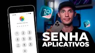 🔐 Como COLOCAR SENHA/FACE ID nos APLICATIVOS do IPHONE - IOS 18
