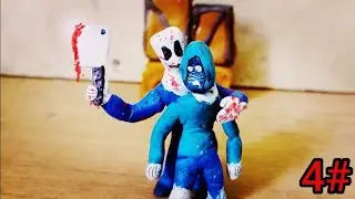 Всеядный часть 4 : кто он такой на самом деле???# Horror # plasticine animation!