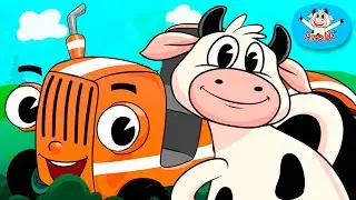 La Vaca Lola y El Tractor de la Granja | Canciones Infantiles | Toy Cantando