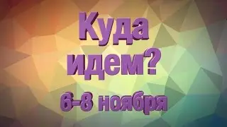 Куда идем? 6-8 ноября