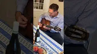 Michael Harris playing a Craig Bumgarner guitar @CraigBumgarner