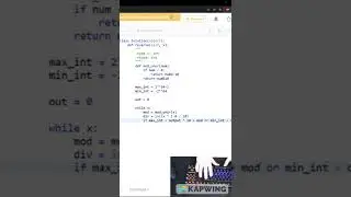 Leetcode #7: Reverse Integer Python 
