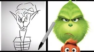 Speed Drawing - 1 MIN CHALLENGE - CHRISTMAS | Goofin Group