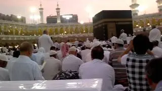 KABE AKŞAM EZANI ( Haziran 2011)(Maghrib Adhan in Masjeed Al Haraam)