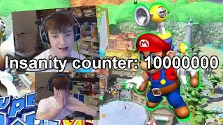 Super Mario Sunshine but I lose my sanity and do permanent damage to my mental and physical health