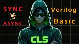 Synchronous vs Asynchronous in Verilog | Counter & D Flip-Flop Explained