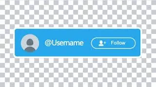 Twitter Follow Animation from Creator Zone