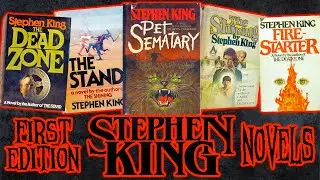 First Edition STEPHEN KING NOVELS from the 70s & 80s!