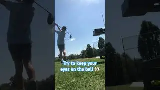 I bombed that 😳 #golf #satisfying #far