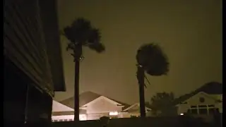 Riding Hurricane Milton out from my home in The Villages, Florida.