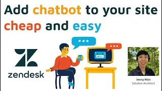 How to add chatbot to your website cheap and easy: Zendesk Chat Tutorial