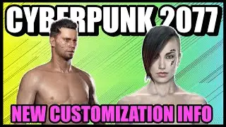 Brand NEW Cyberpunk 2077 Character Customization - New Cyberware, Skills and Perks , Inventory!