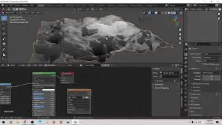 Generating heightmap using cycles / geometry nodes and baking to image