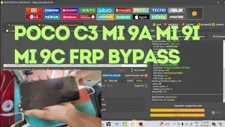 POCO c3 frp bypass with unlock tool #Themobilerepair