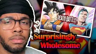 Unbelievable! Reacting to Goku vs Superman: Epic Death Battle