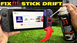 How To fix Stick Drift On Nintendo Switch at Home - How to Fix Joy-Con Drift - 2024