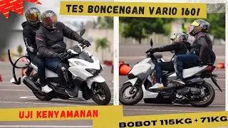 HONDA VARIO 160 ABS DITES BONCENGAN BIG SIZE! LEMAH GAK?!