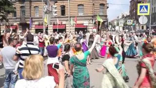 Харинама Санкт Петербург ( июнь 2015) Танцуют все!  Saint Petersburg  Harinama