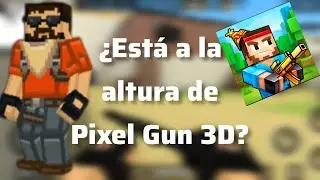Jugando BlockPost Mobile, una versión alternativa de Pixel Gun 3D