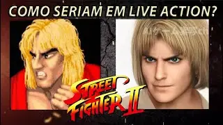 Street Fighter 2: Como seriam eles de forma realista