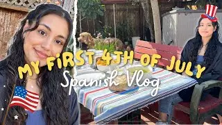 Celebrating my first 4th of July - Practice Spanish with Vlogs