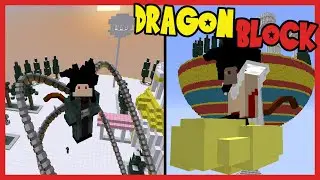 OUR NEW DRAGON BLOCK WORLD BEGINS! Minecraft Dragon Block C Mod Episode 1