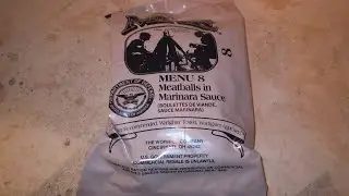 MRE Review - Menu No 8 - Meatballs in Marinara Sauce