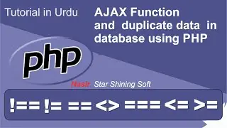 How  to check duplicate record from database using PHP Ajax Query